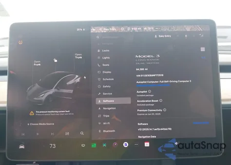 2022 Tesla Model 3 Long Range Dual Motor All-Wheel Drive из США, поврежденный, VIN 5YJ3E1EB9NF172518